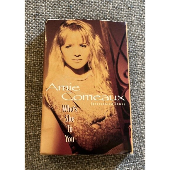 Amie Comeaux Whos She To You (Cassette) Single Rare Tape 1994 Polygram Records - Picture 1 of 4